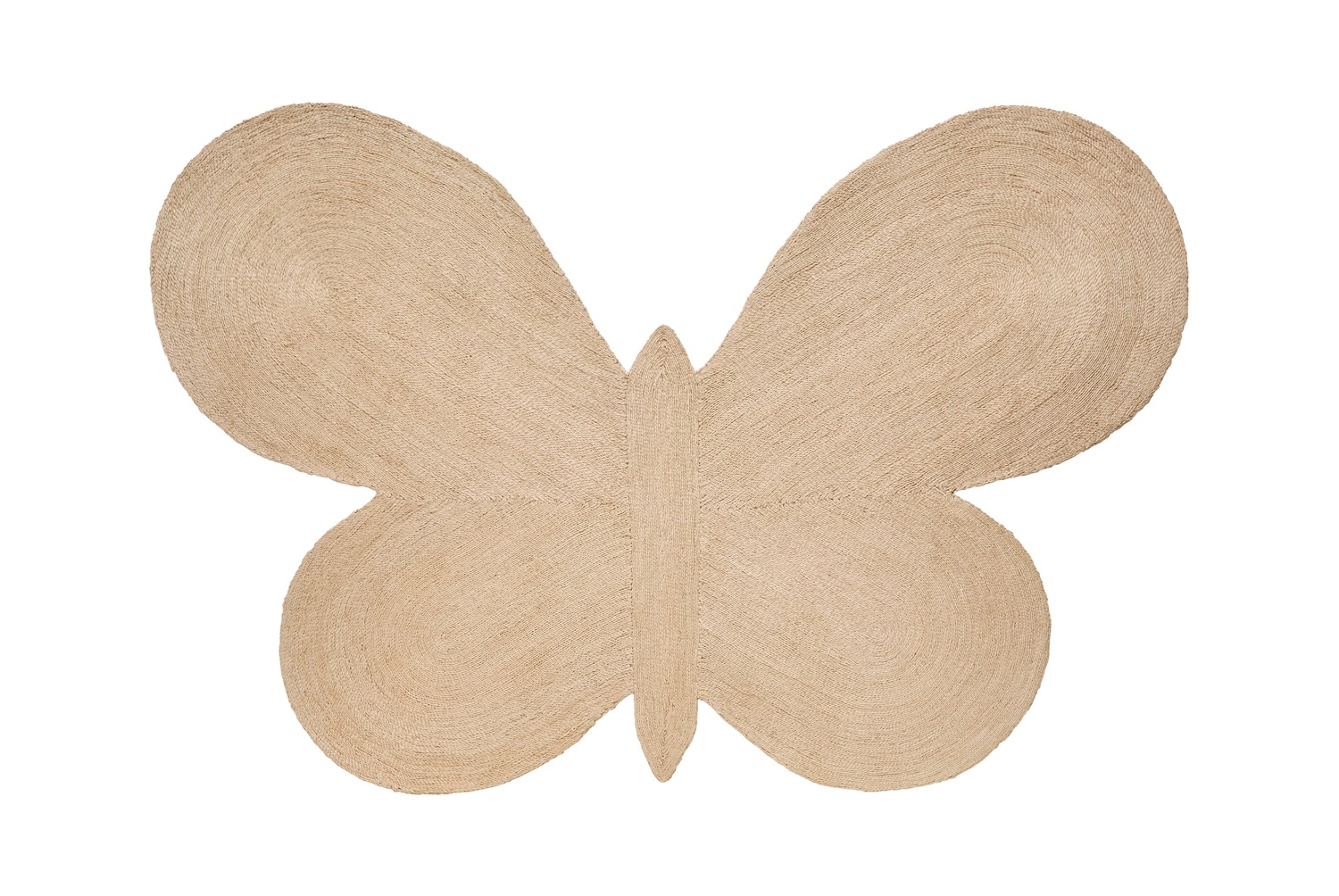 Lucia Eames Butterfly jute tapijt 132 x 90 cm Nanimarquina