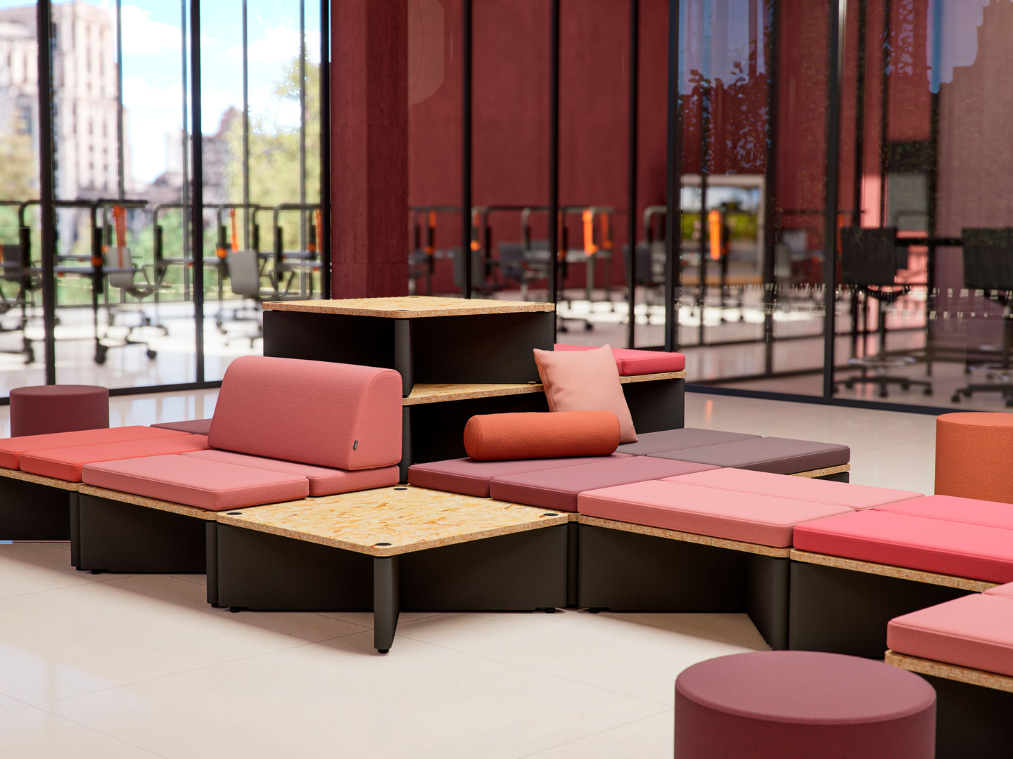 Reset Platform modulair platformsysteem Vitra