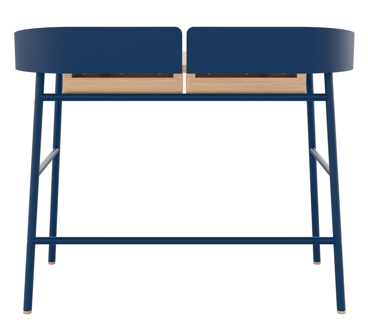 Victor-bureau Hartô matblauw
