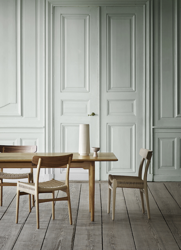 CH23 houten stoel van Carl Hansen & Søn