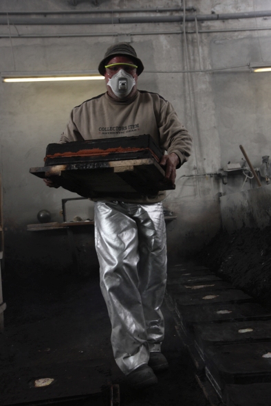 Art Déco 1930 Deurkruk Tecnolumen gepolijst nikkel