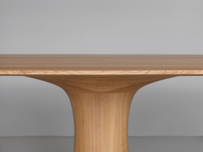 Draaitafel Oval L 300 - 330 cm Eettafel Zeitraum