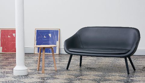 Bella Coffee Table bijzettafel Ø 45 x H 49 cm Hay