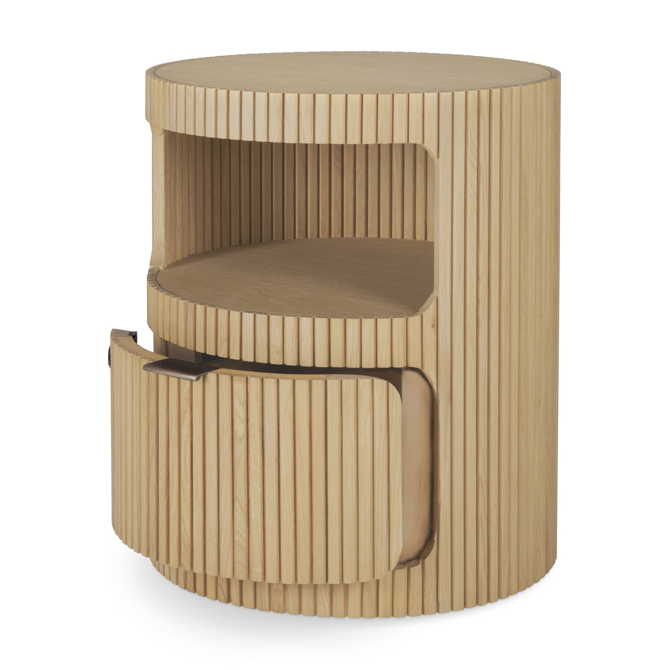 Boomerang-rolcontainer - eikenhout Ethnicraft 
