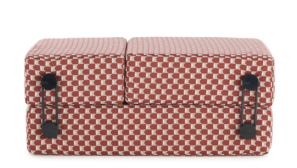 Trix Outdoor Chaise Longue / Lounger / Sofa Obi Check Kartell