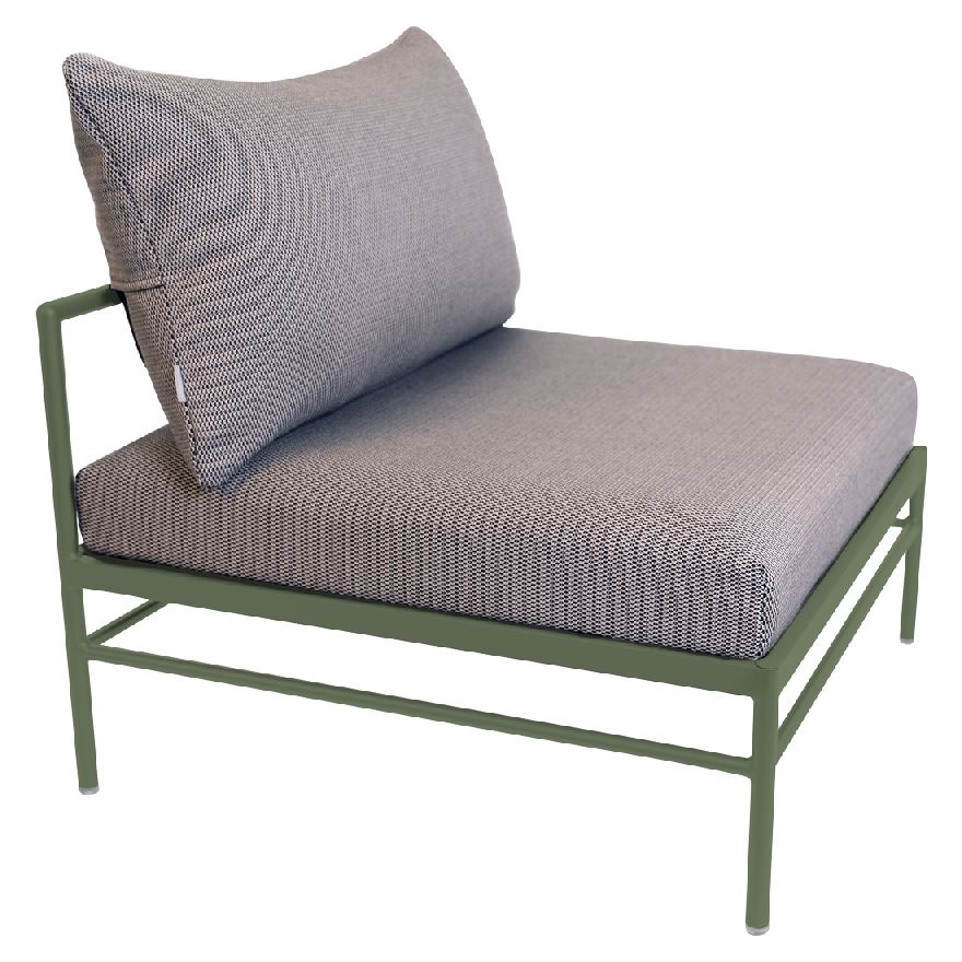 Rivage Lounge-fauteuil zonder armleuningen voor buiten van Fermob