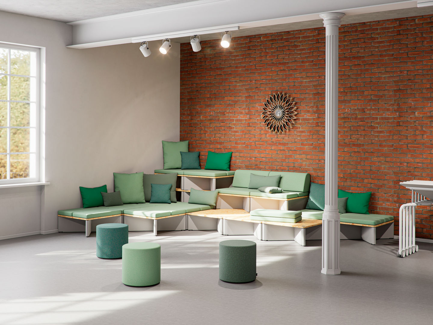 Reset Platform modulair platformsysteem Vitra