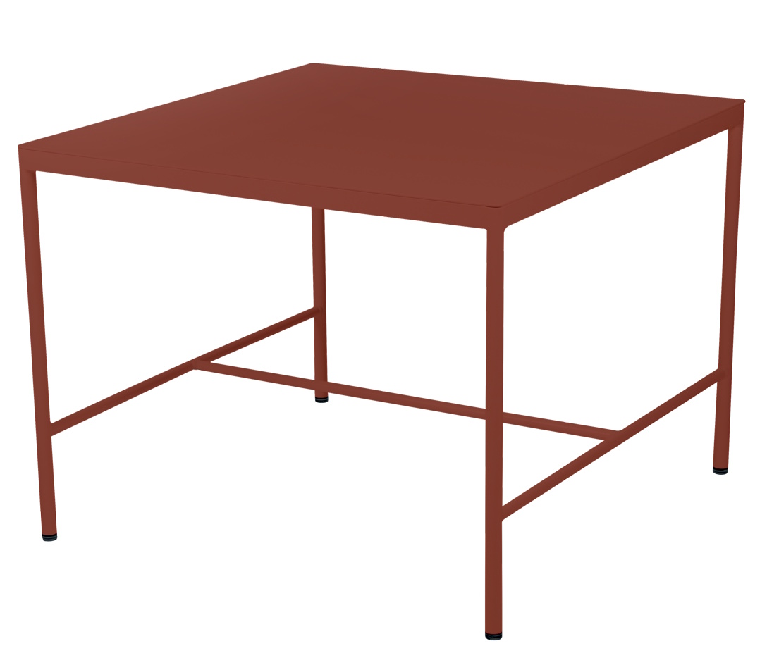Rivage halfhoge tafel voor buiten B 85 x D 85 x H 60 cm Fermob