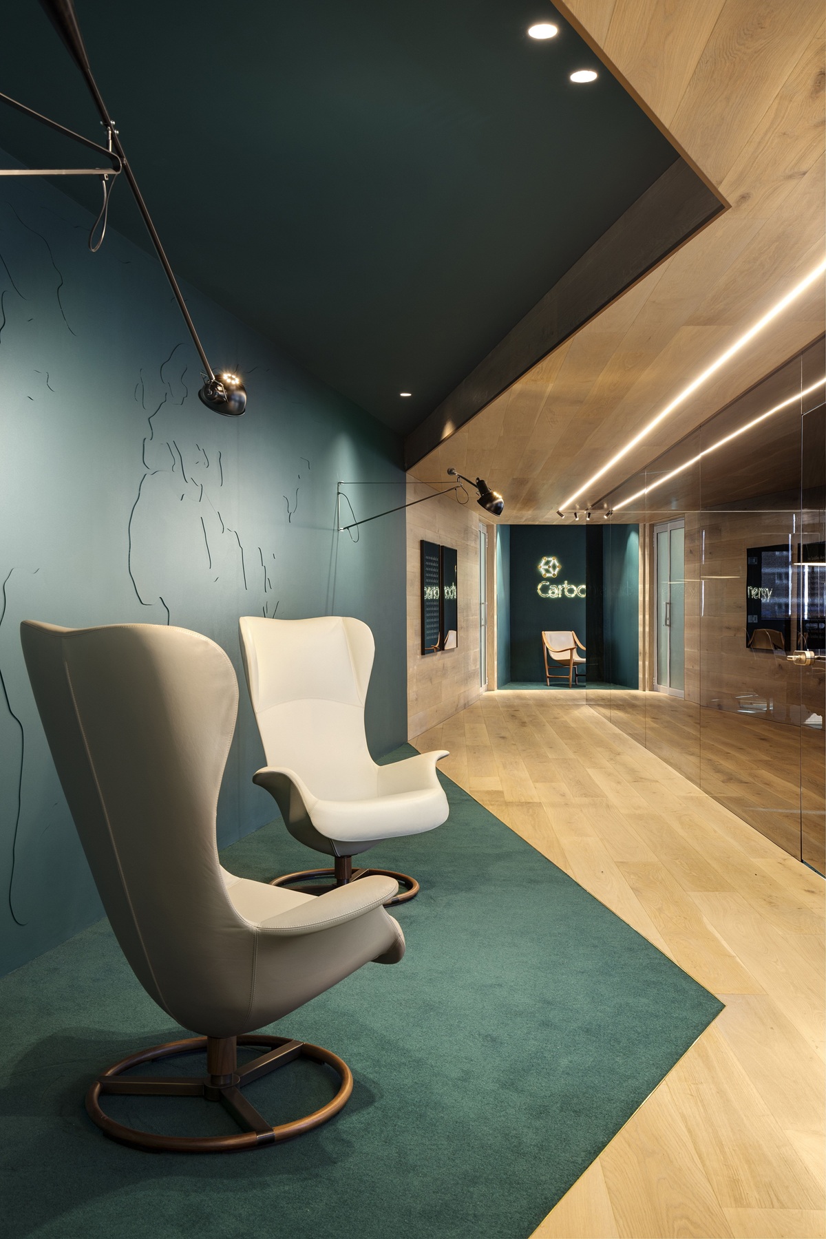 265 verstelbare wandlamp van Flos