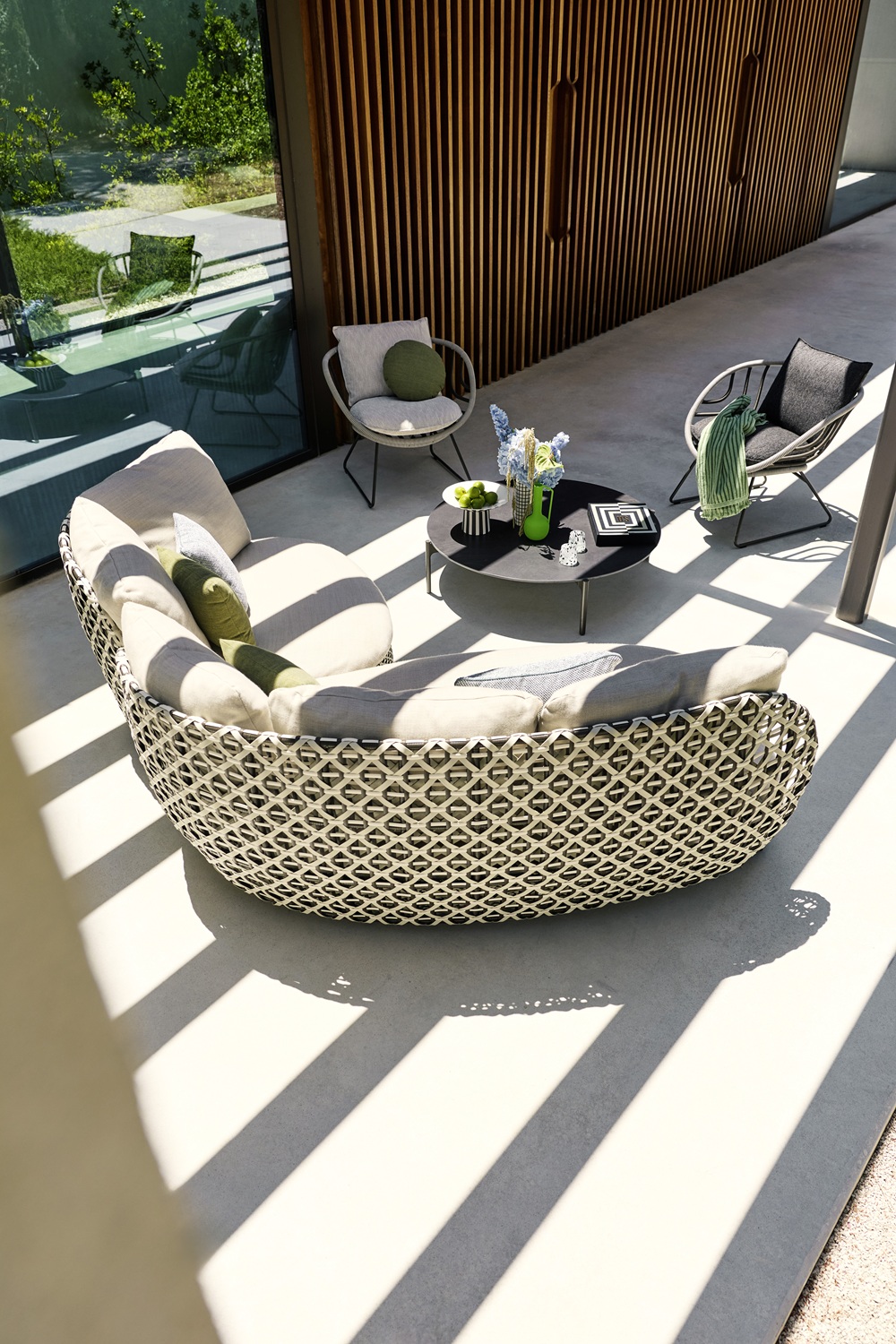 KIDA Lounge Chair fauteuil van Dedon