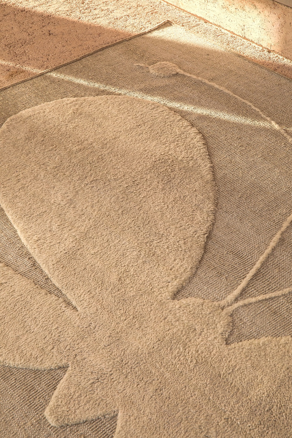 Lucia Eames Butterfly Wool-tapijt van Nanimarquina