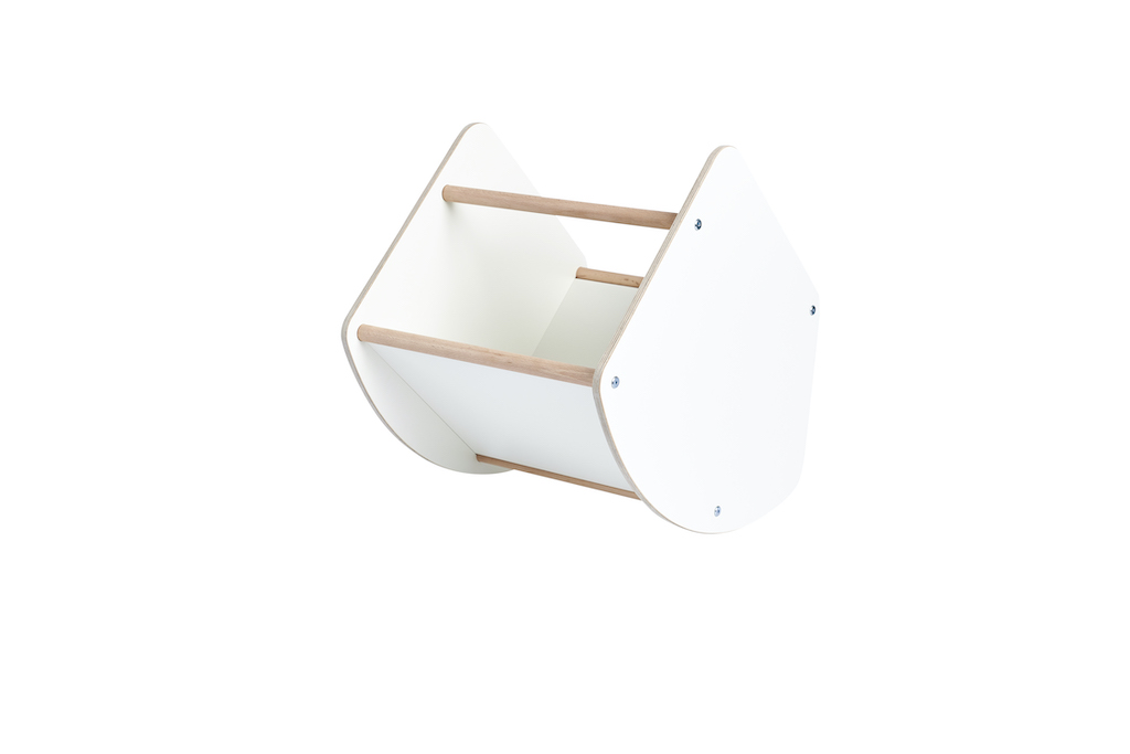 Tojo Kids Multi: Weißer Kindertisch und Hocker aus Holz, vielseitig einsetzbar.