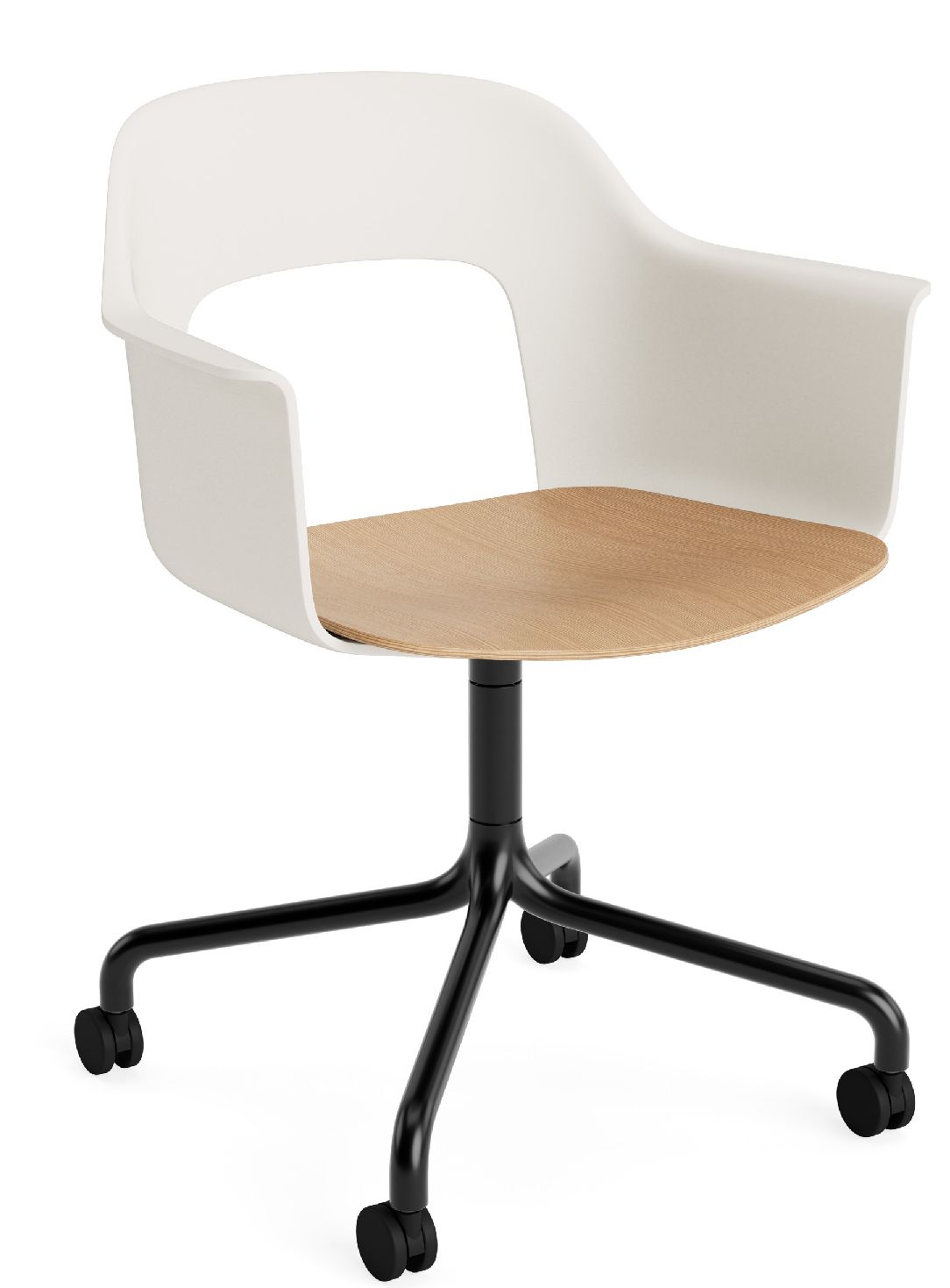 Layout fauteuil 262 met armleuningen van Hay