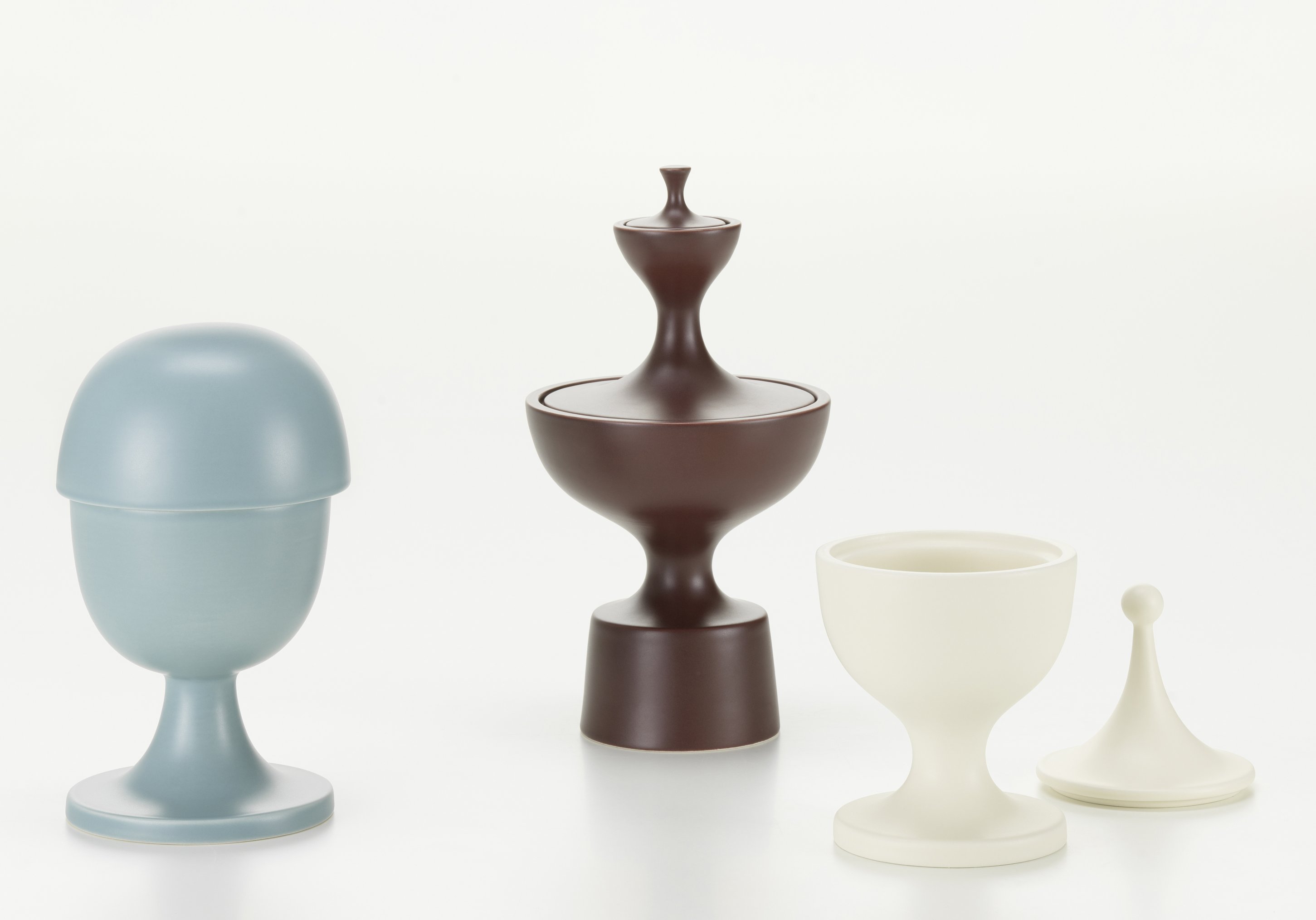 Keramische bakjes NO.2 Vitra Crème