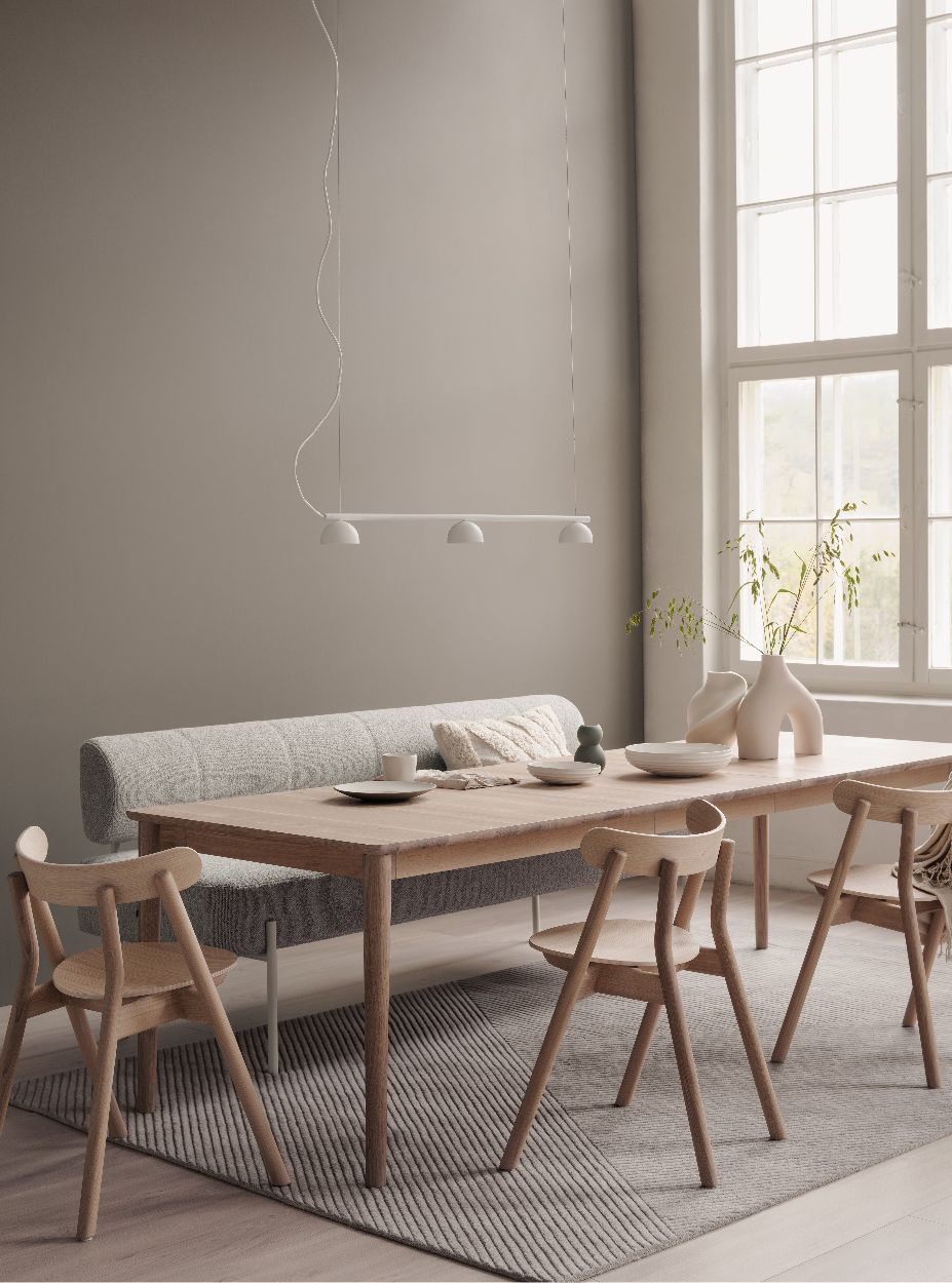 Uitschuifbare eettafel 250 / Uitschuifbare tafel Northern