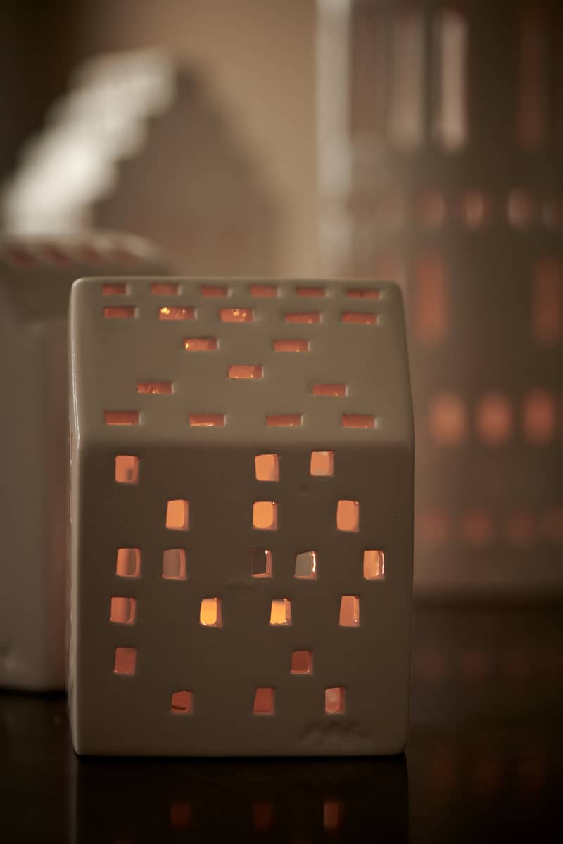 Urbania Lichthaus Klassiek H 9,5 cm Kähler UNIEK EXEMPLAAR