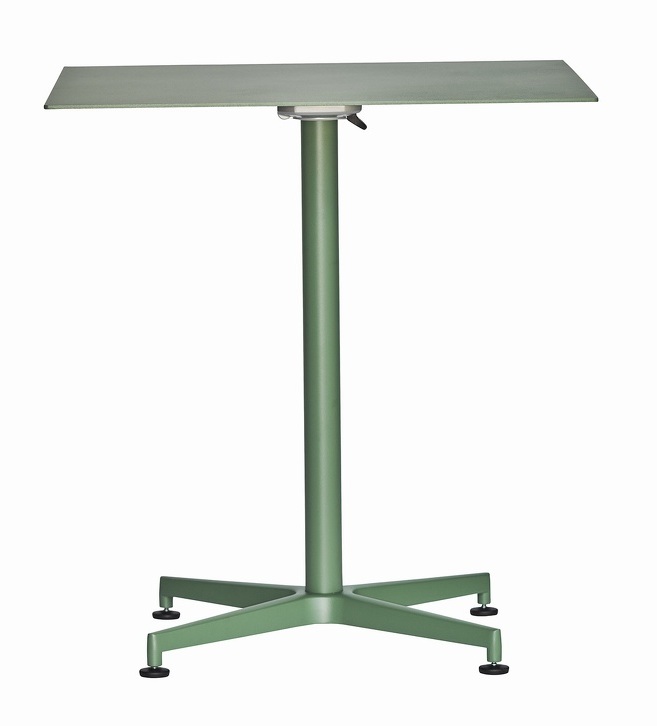 Fiam Vega Outdoor klaptafel, vierkant, Jan Kurtz