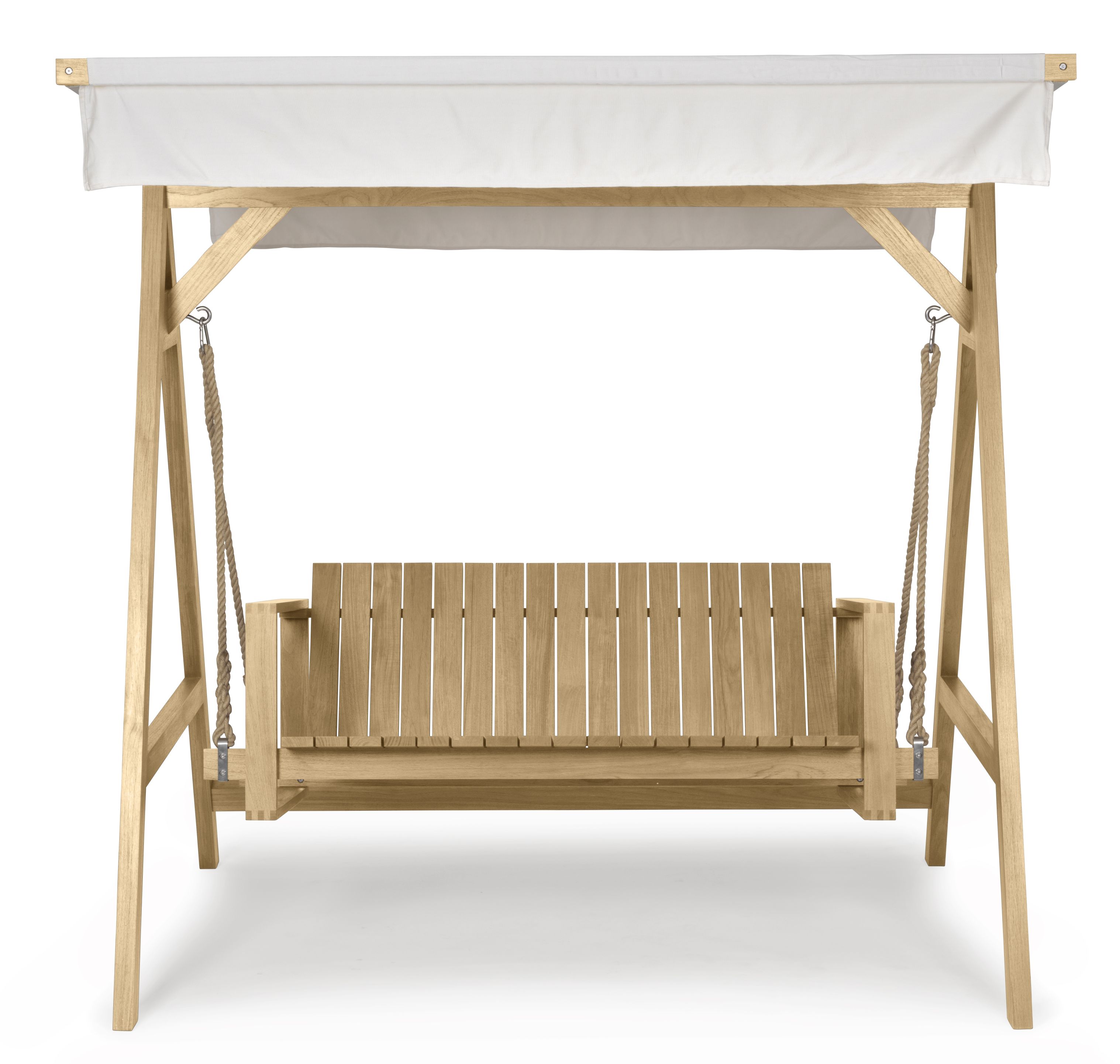 Gestell für Bodil Kjaer Schaukelsofa für den Außenbereich von Carl Hansen & Søn aus Teakholz.