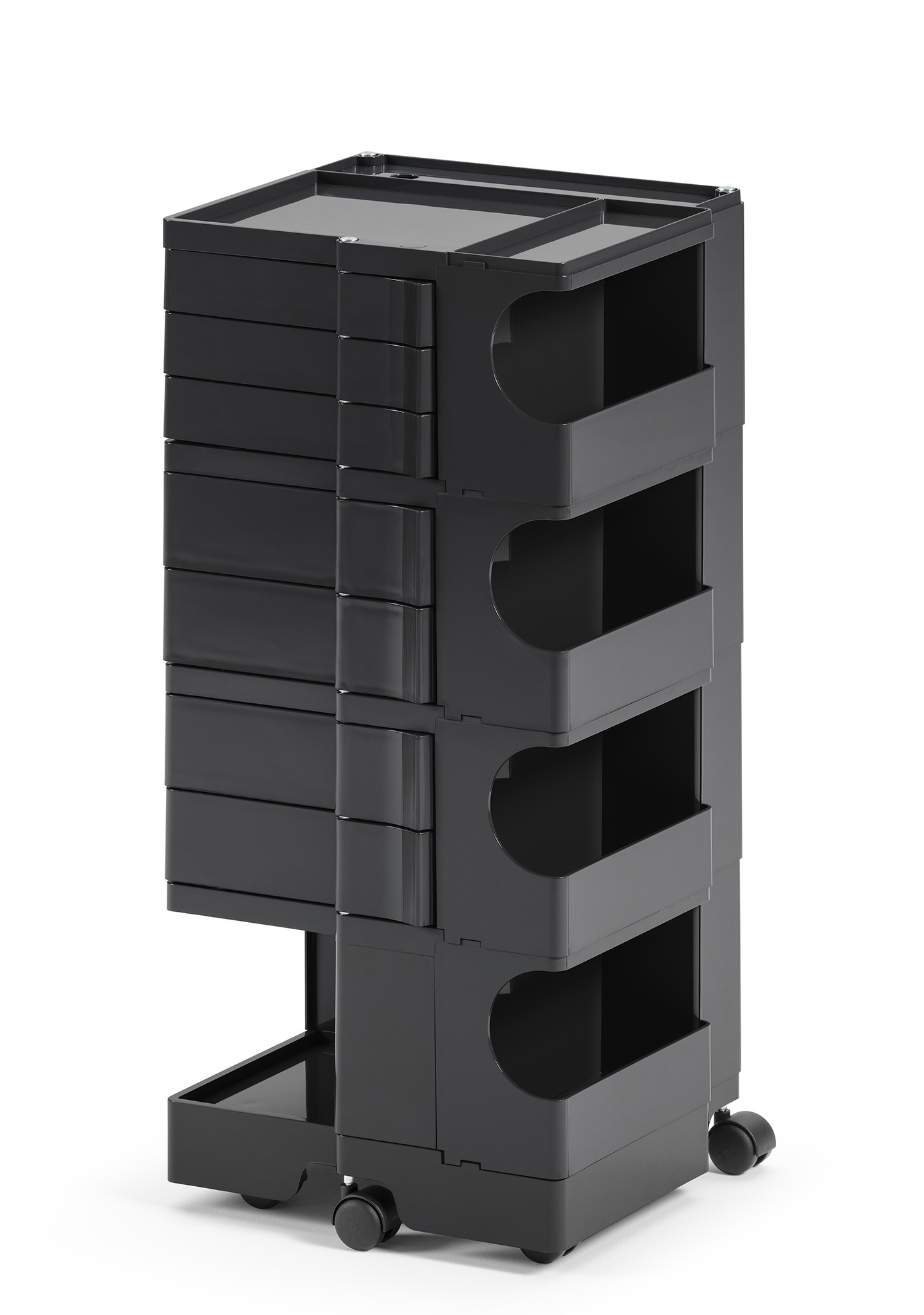 Boby B47 rolcontainer B-Line zwart