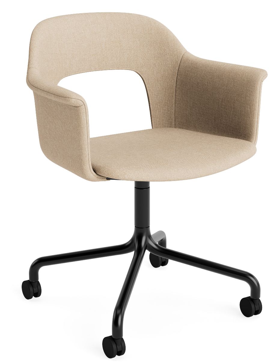 Layout fauteuil 264 met armleuningen van Hay