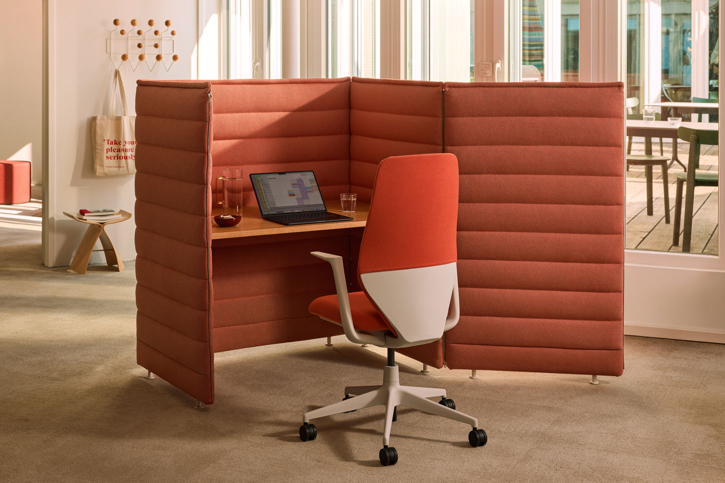 ACX Softknit bureaustoel met draaifunctie Vitra