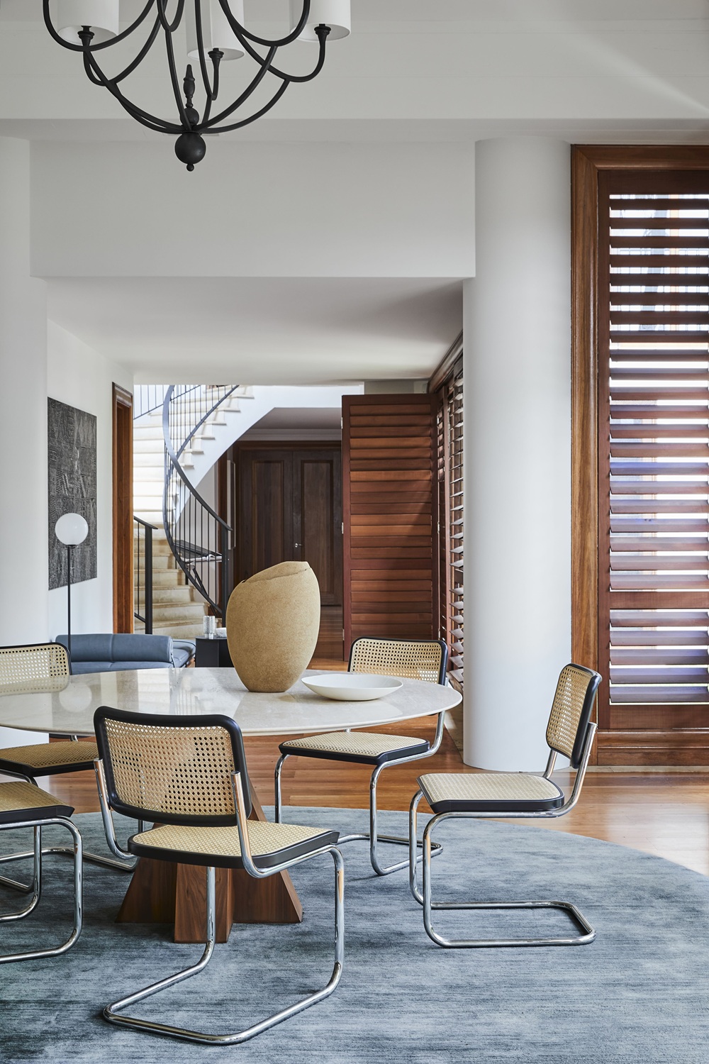 S 32 V Stalen buis Klassieker Freischwinger CHROOM/NATUUR Thonet VOORKEURSCOMBINATIE