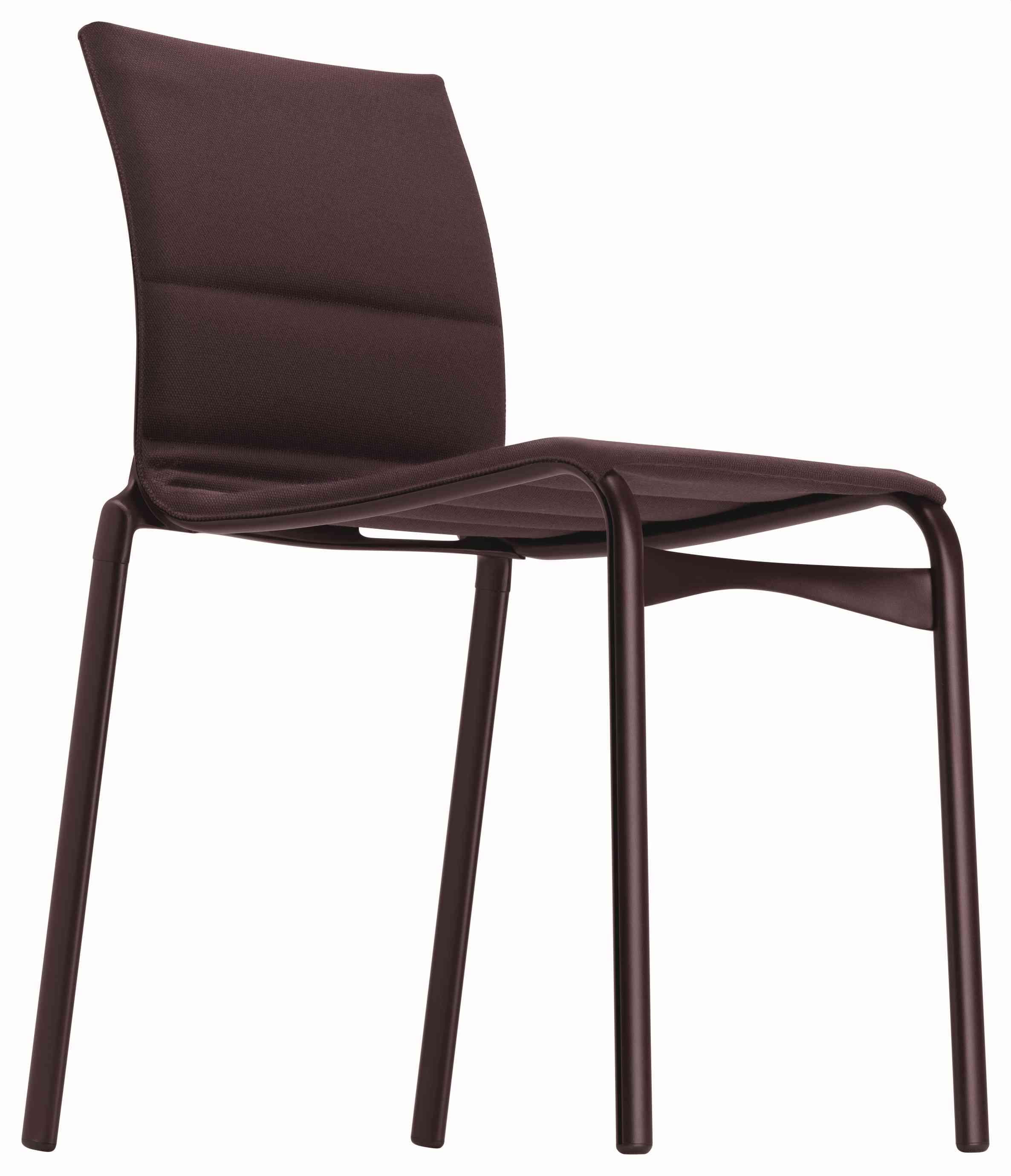 Brauner Highframe Stuhl ohne Armlehne von Alias, ein moderner Outdoor Stuhl für Garten und Terrasse.