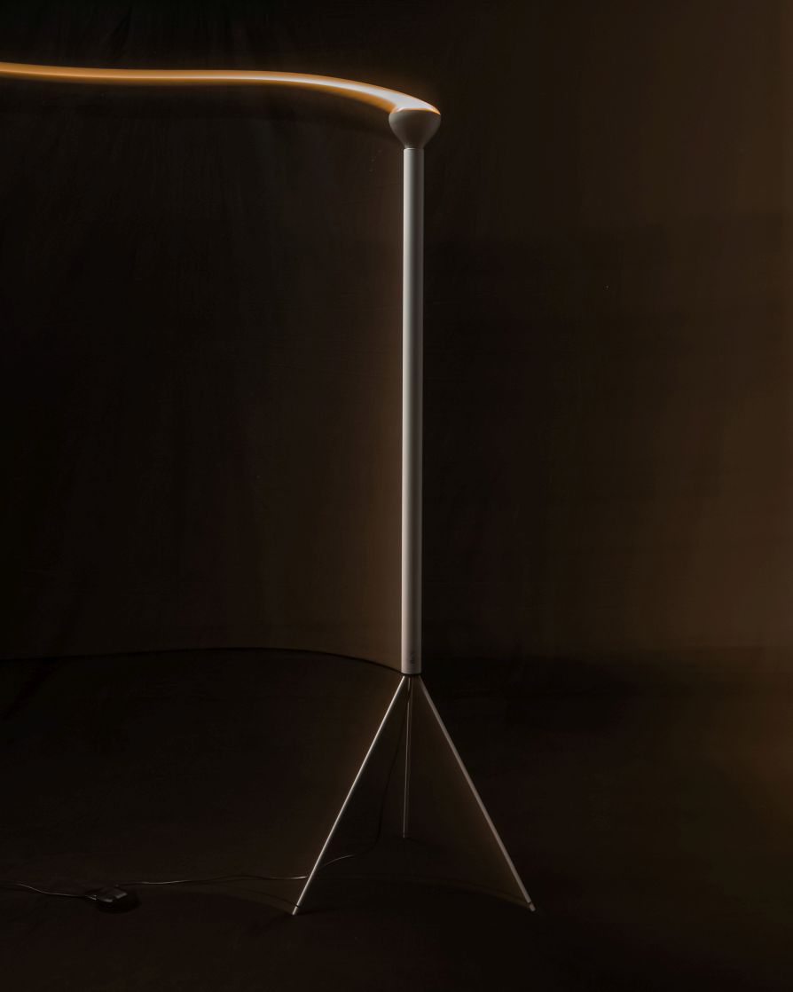 Luminator staande lamp van Flos, wit
