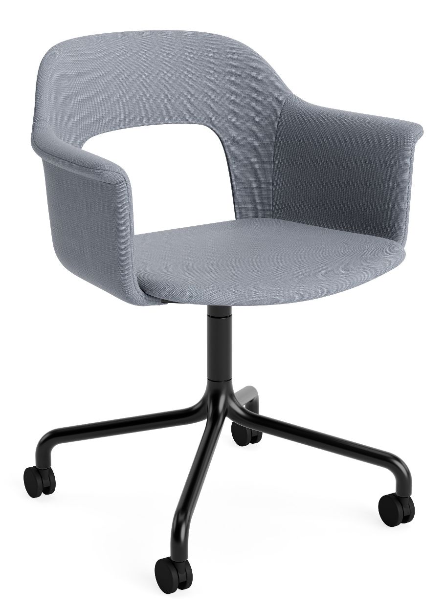 Layout fauteuil 264 met armleuningen van Hay