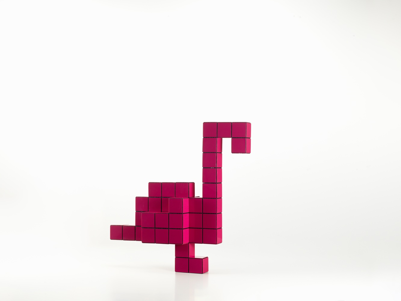 Panton Cubes Flamingo Duoton Sculptuur Vitra
