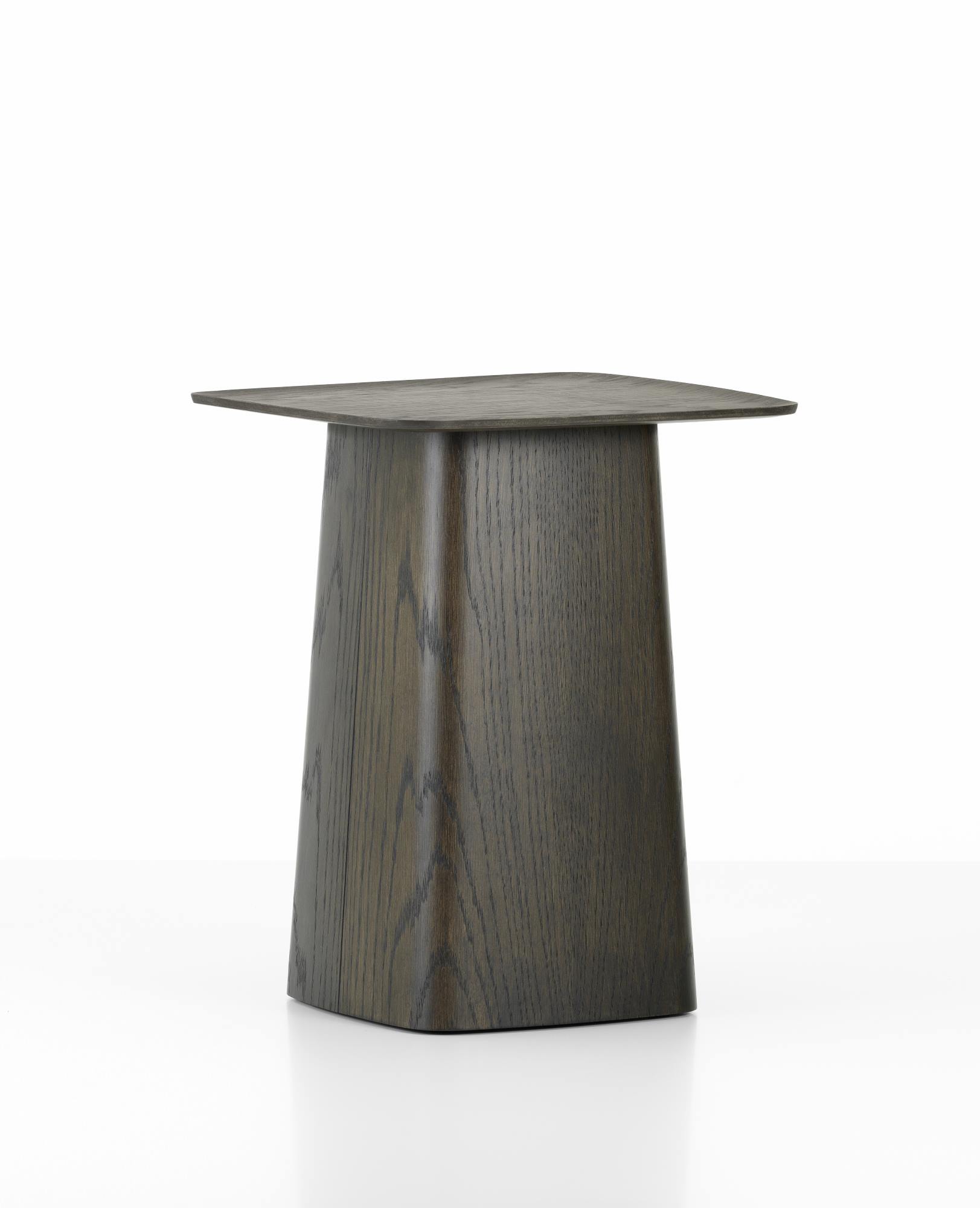 Kleiner Wooden Side Table Beistelltisch aus Eiche in Vitra-Eiche hell, modernes Design für Wohnzimmer.