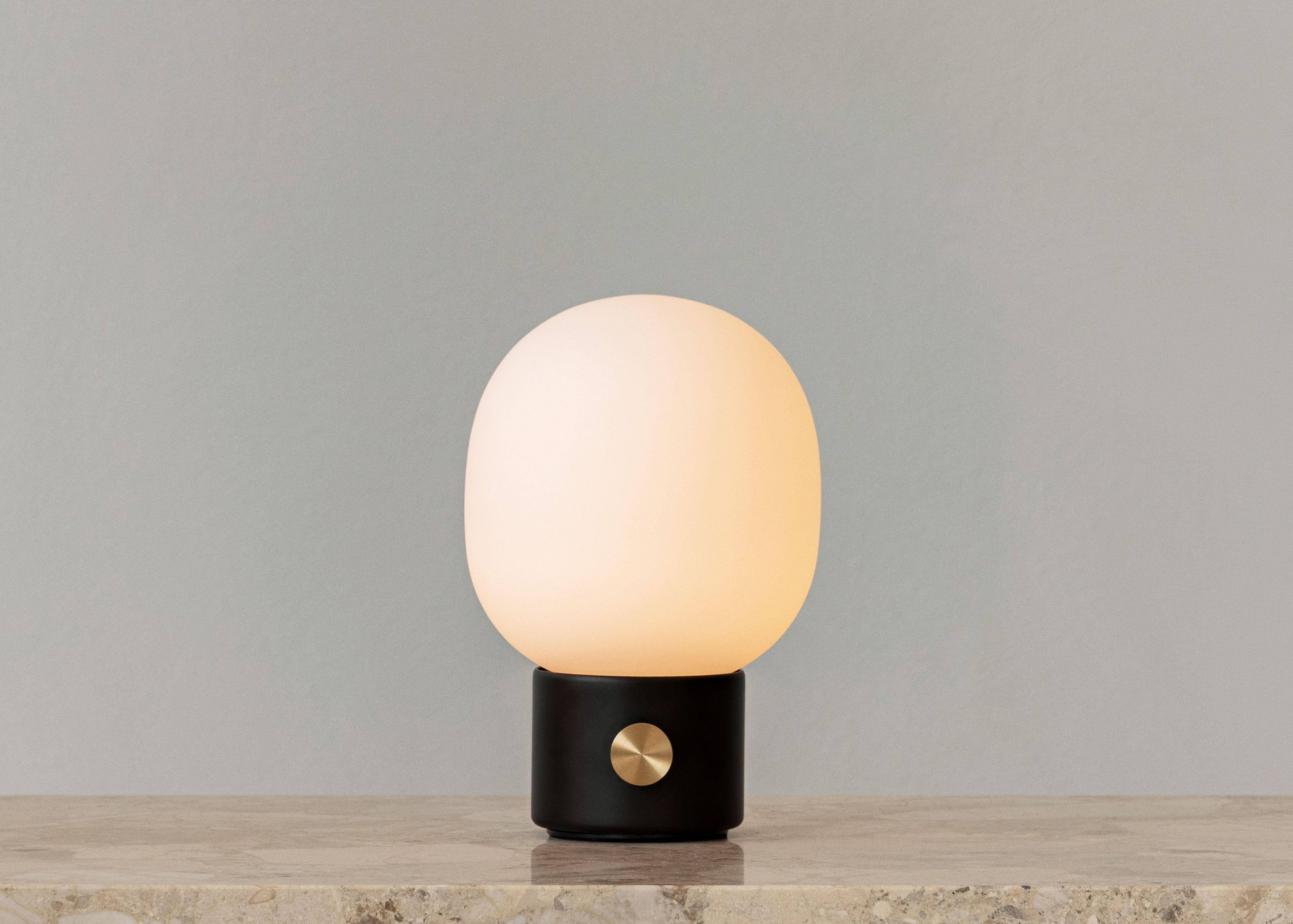 JWDA tafellamp, oplaadbare lamp, ZWART, Audo, UNIEK EXEMPLAAR