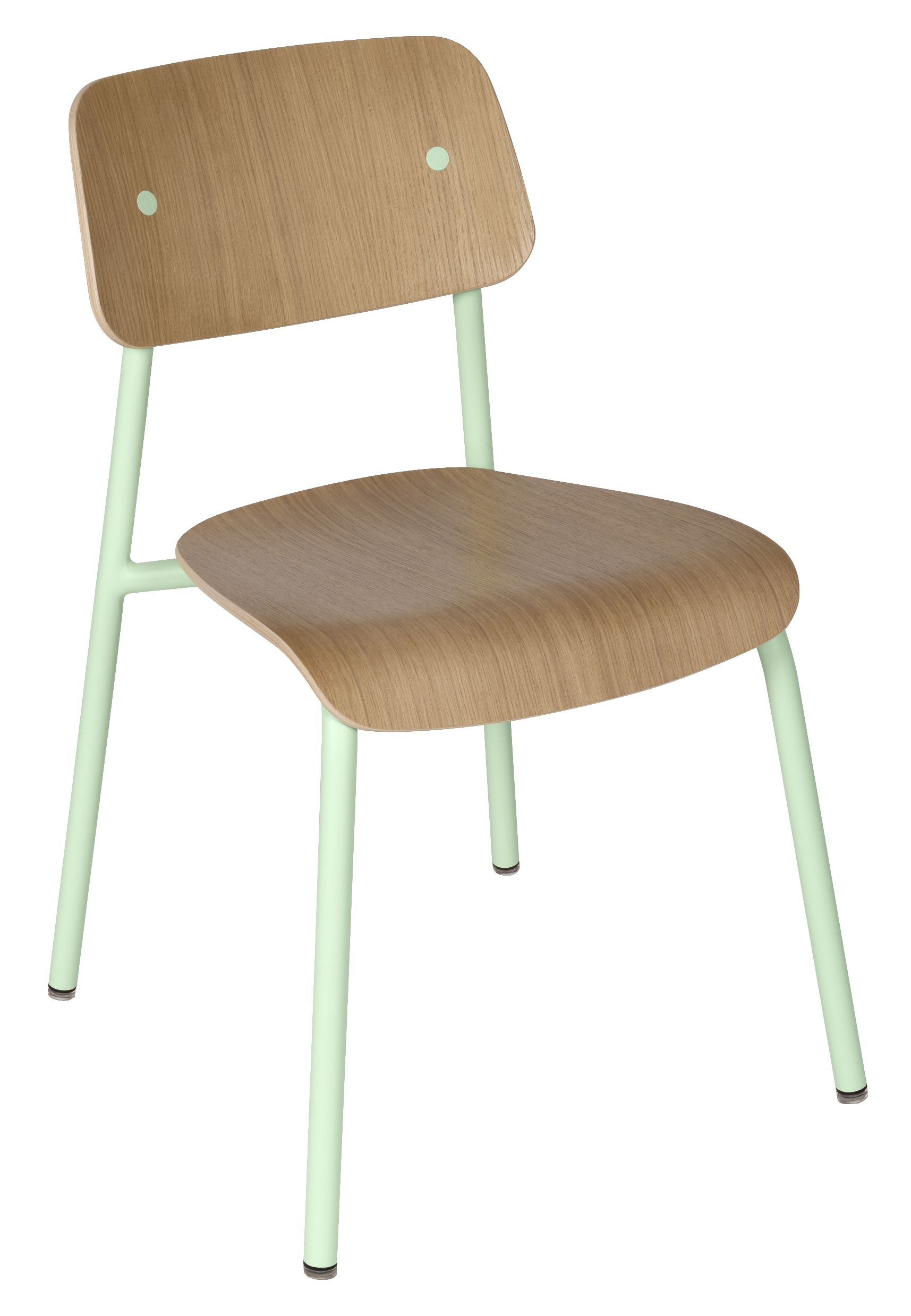 Studie Chair stoel van eikenhout voor binnen, Fermob