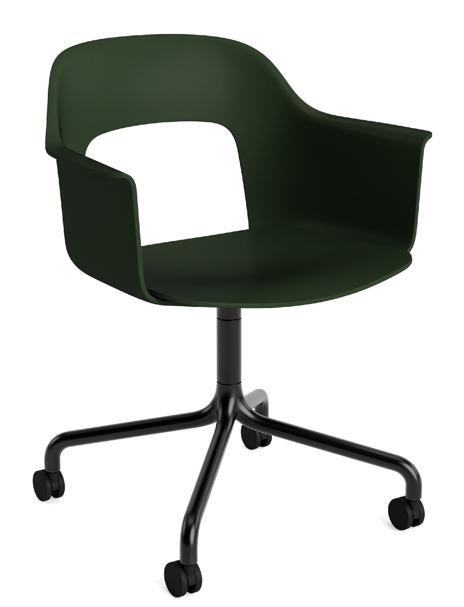 Layout fauteuil 261 met armleuningen van Hay