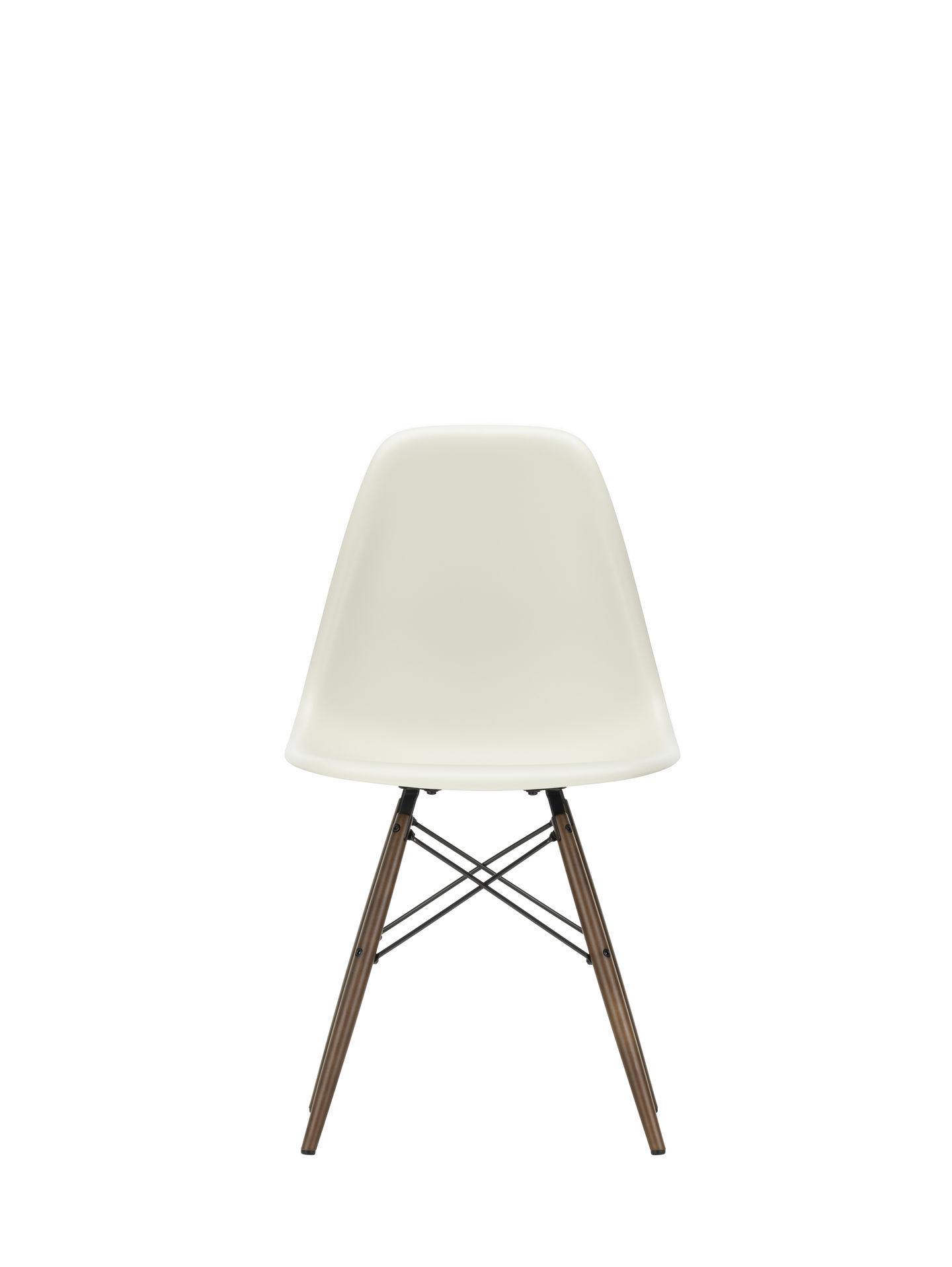 Eames Plastic Side Chair DSW stoel Vitra esdoorn zwart-groen