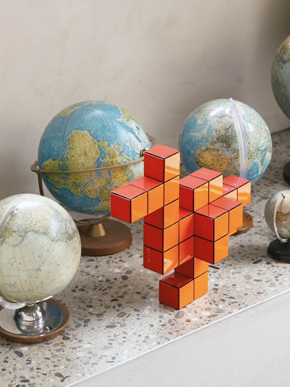 Panton Cubes Duck Duoton Sculptuur Vitra