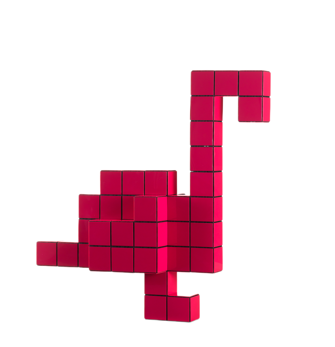 Panton Cubes Flamingo Duoton Sculptuur Vitra