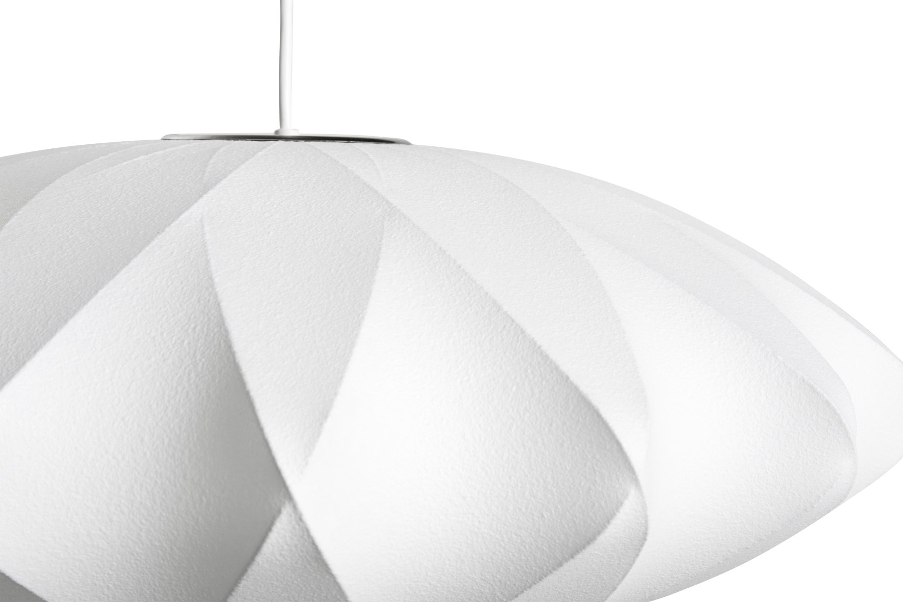 Nelson Saucer Crisscross Bubble hanglamp van Hay