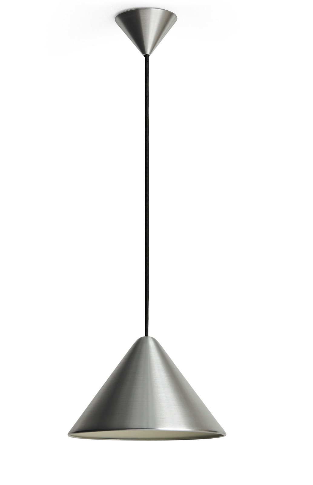 Compass Pendant 260 hanglamp, geborsteld aluminium, Hay