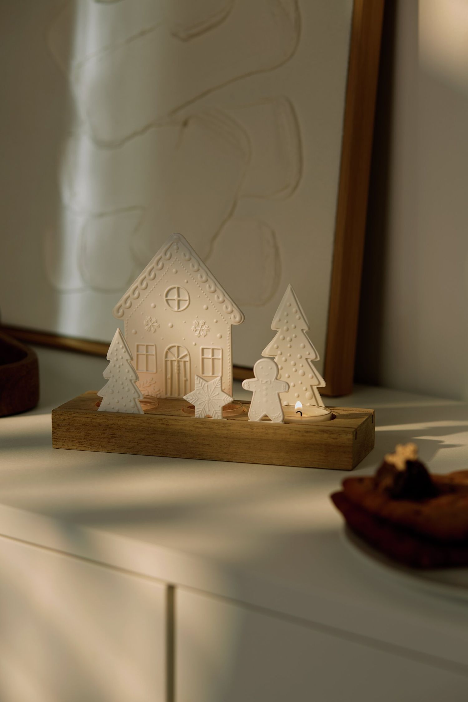 Licht object Peperkoekdorp Wielen