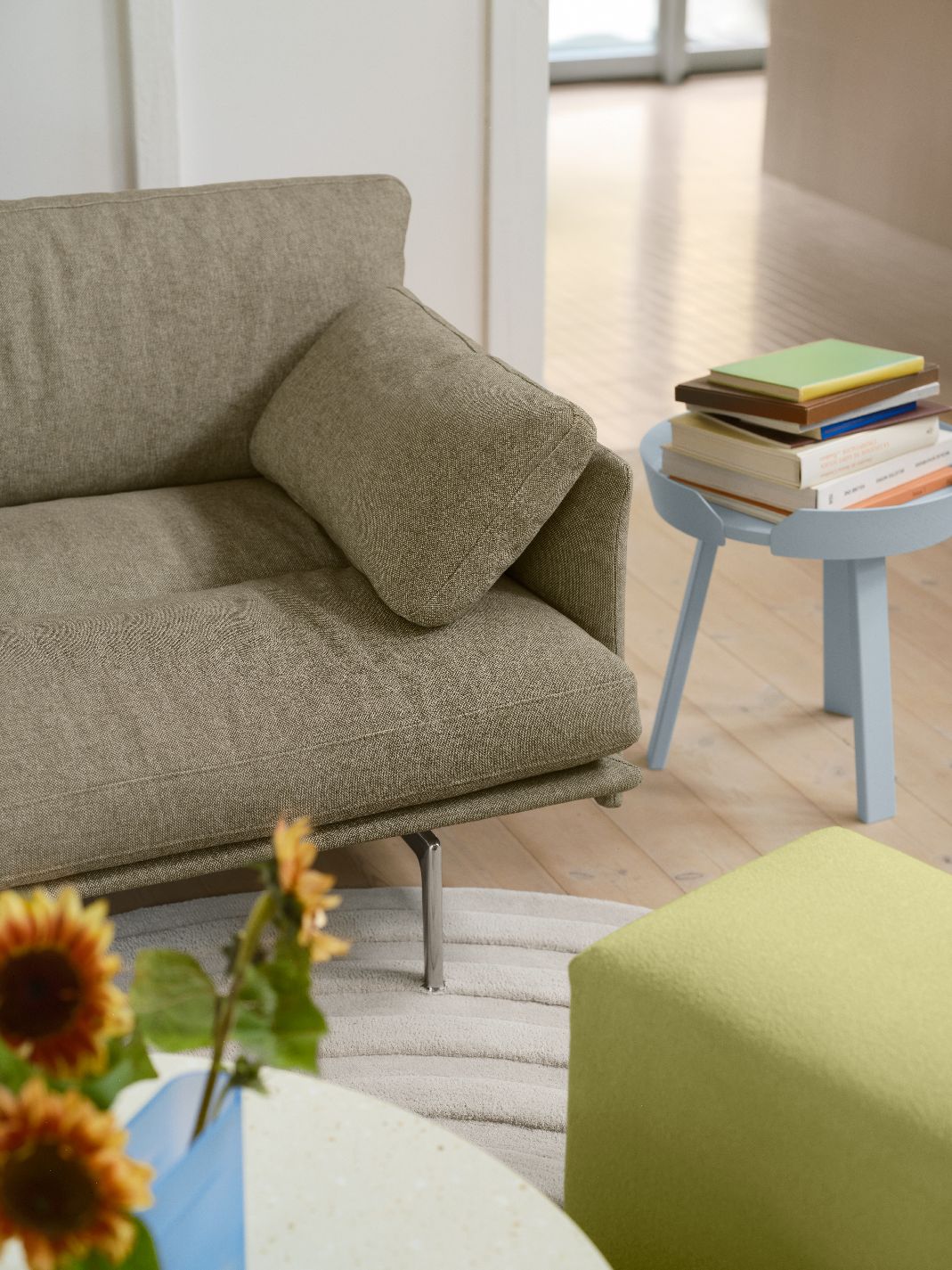 Outline Soft driezitsbank van Muuto