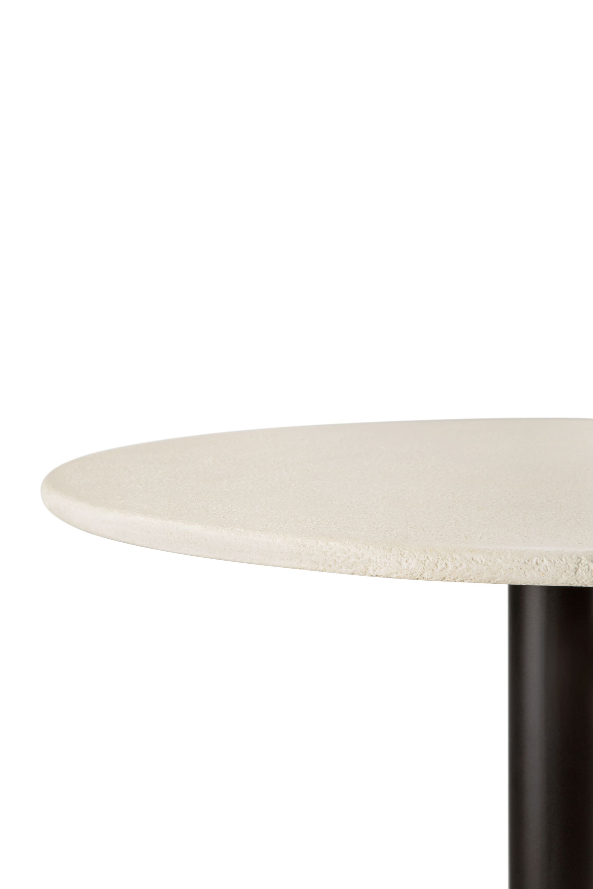 Blend-tafel Ø 90 cm donkerbrons - gebroken wit Ethnicraft