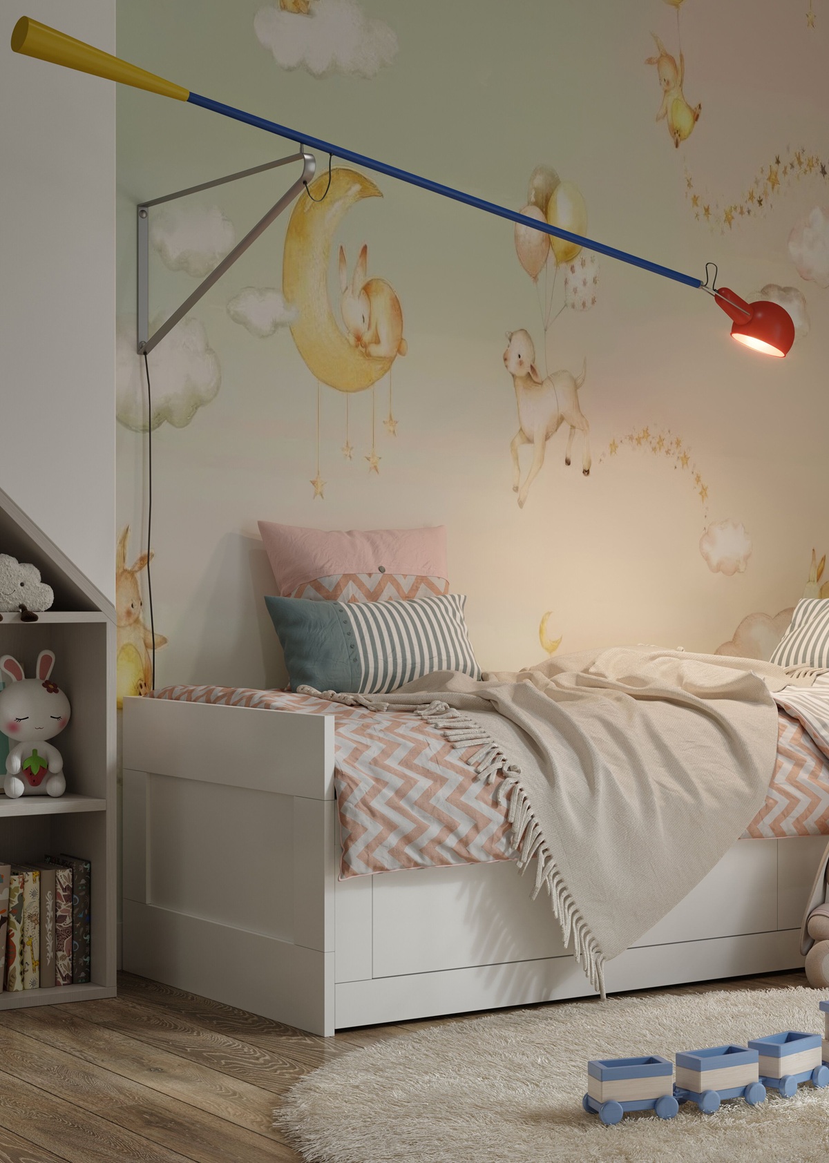 265 Small verstelbare wandlamp van Flos
