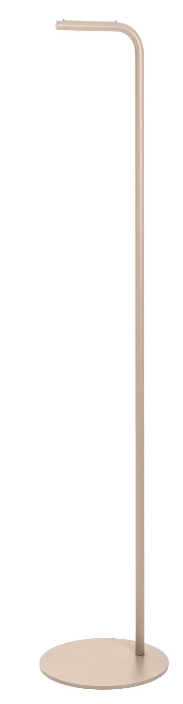 Schönbuch Bow Garderobenständer in Beige: Moderner, minimalistischer Kleiderständer mit runder Basis für Flur und Diele.