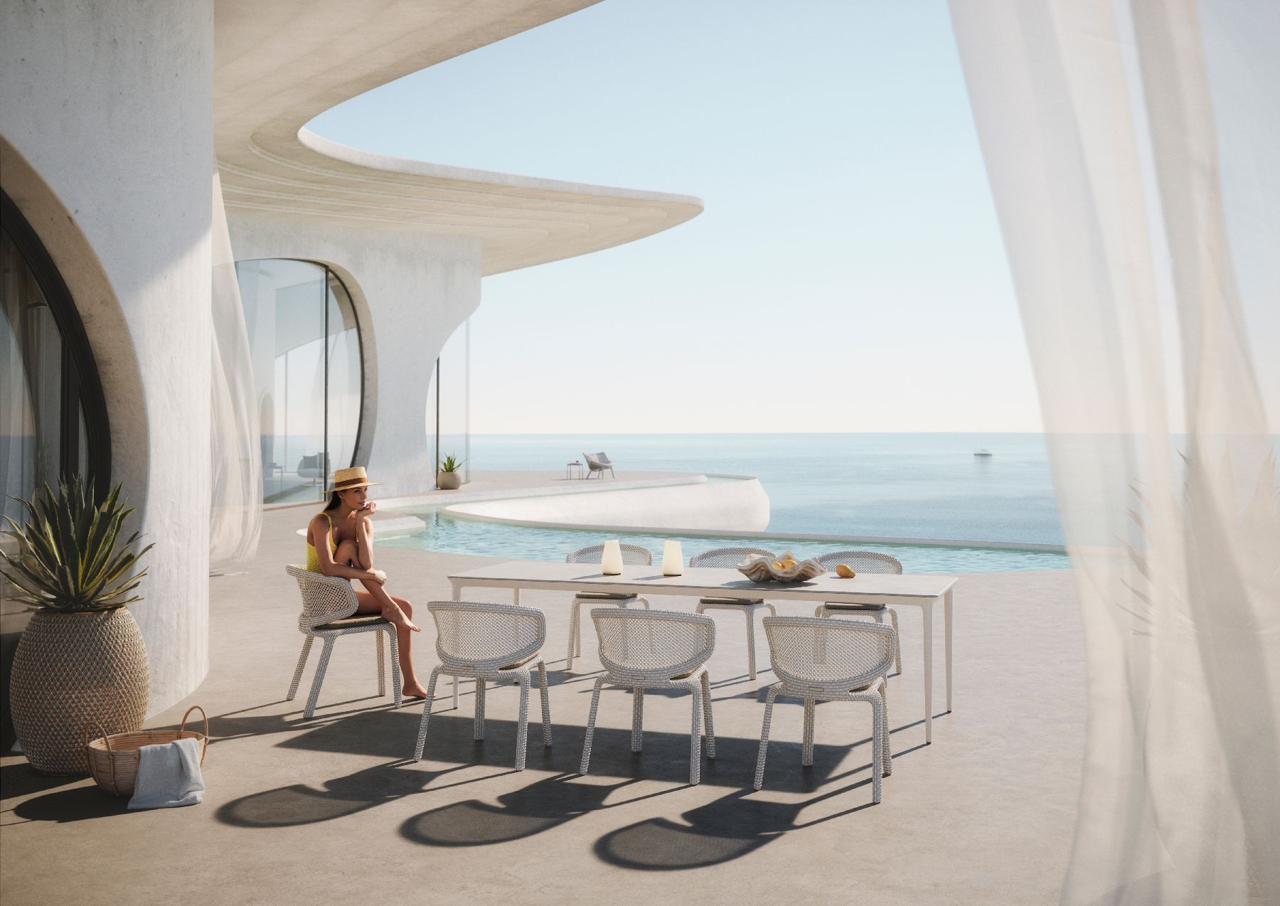 SEASHELL NUO Fauteuil DEDON