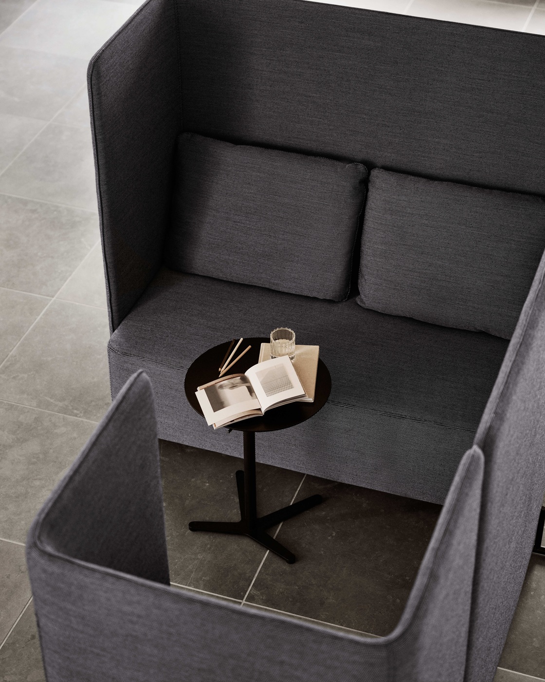 OPERA-fauteuil met hoge rugleuning Softline