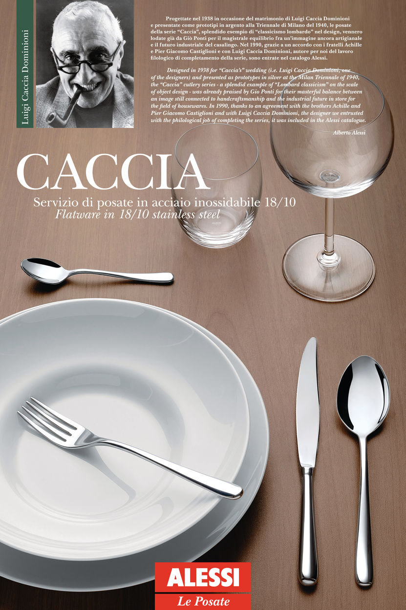 Caccia bestekset LCD01S24R, 24-delig, Alessi
