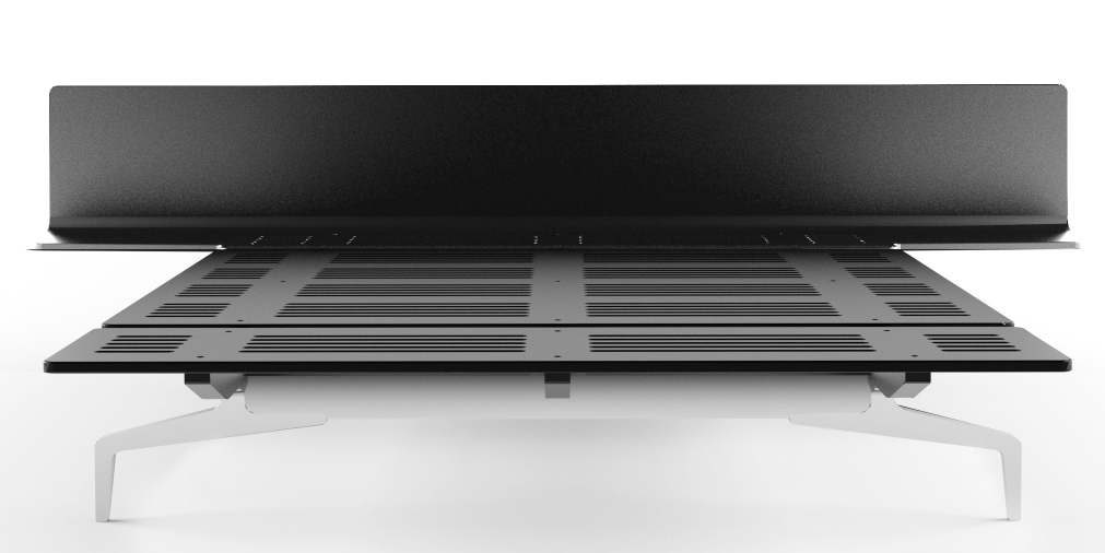 Detailaufnahme des Legnoletto Betts von Alias mit Lattenrost und minimalistischem Design.