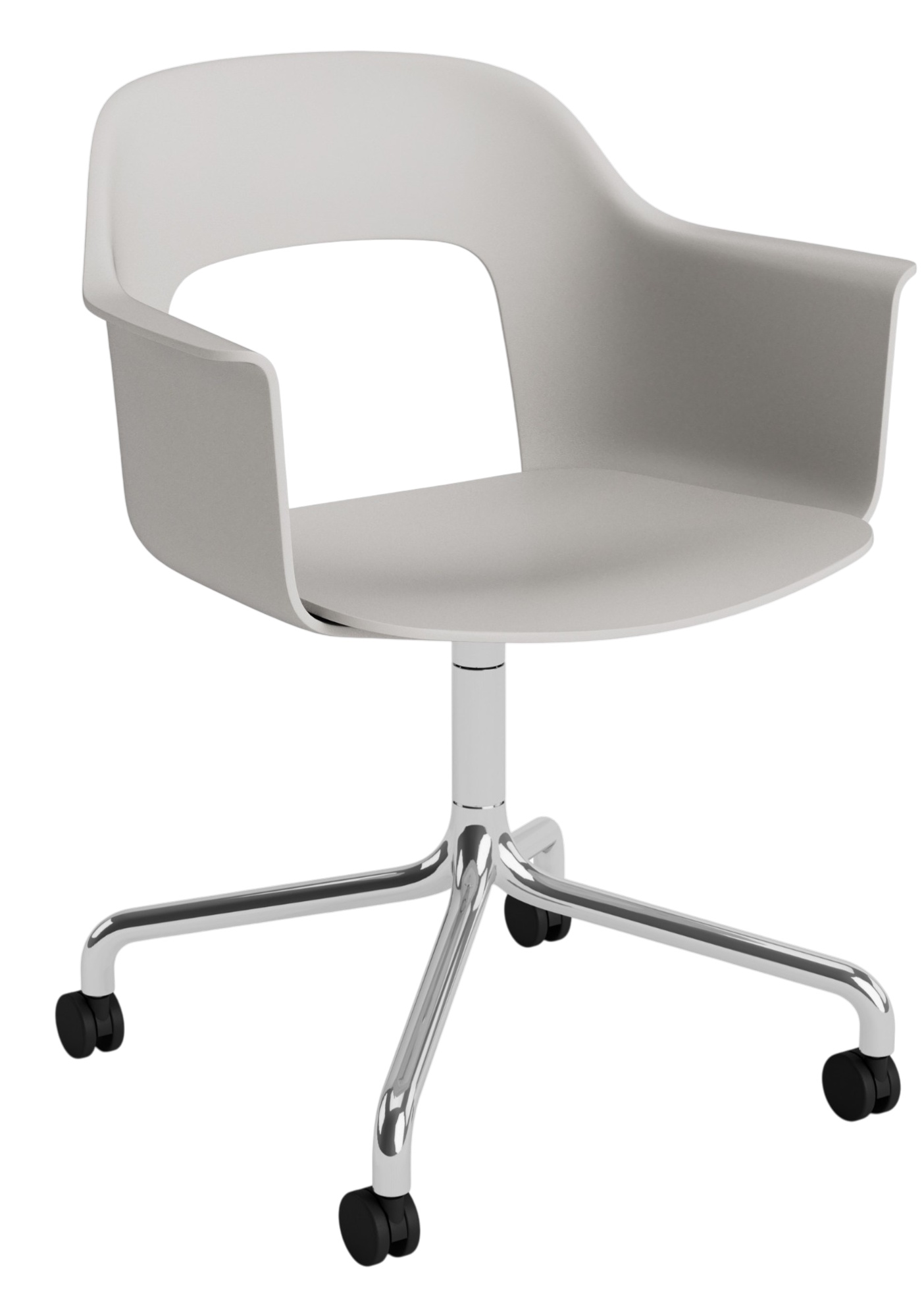 Layout fauteuil 261 met armleuningen van Hay