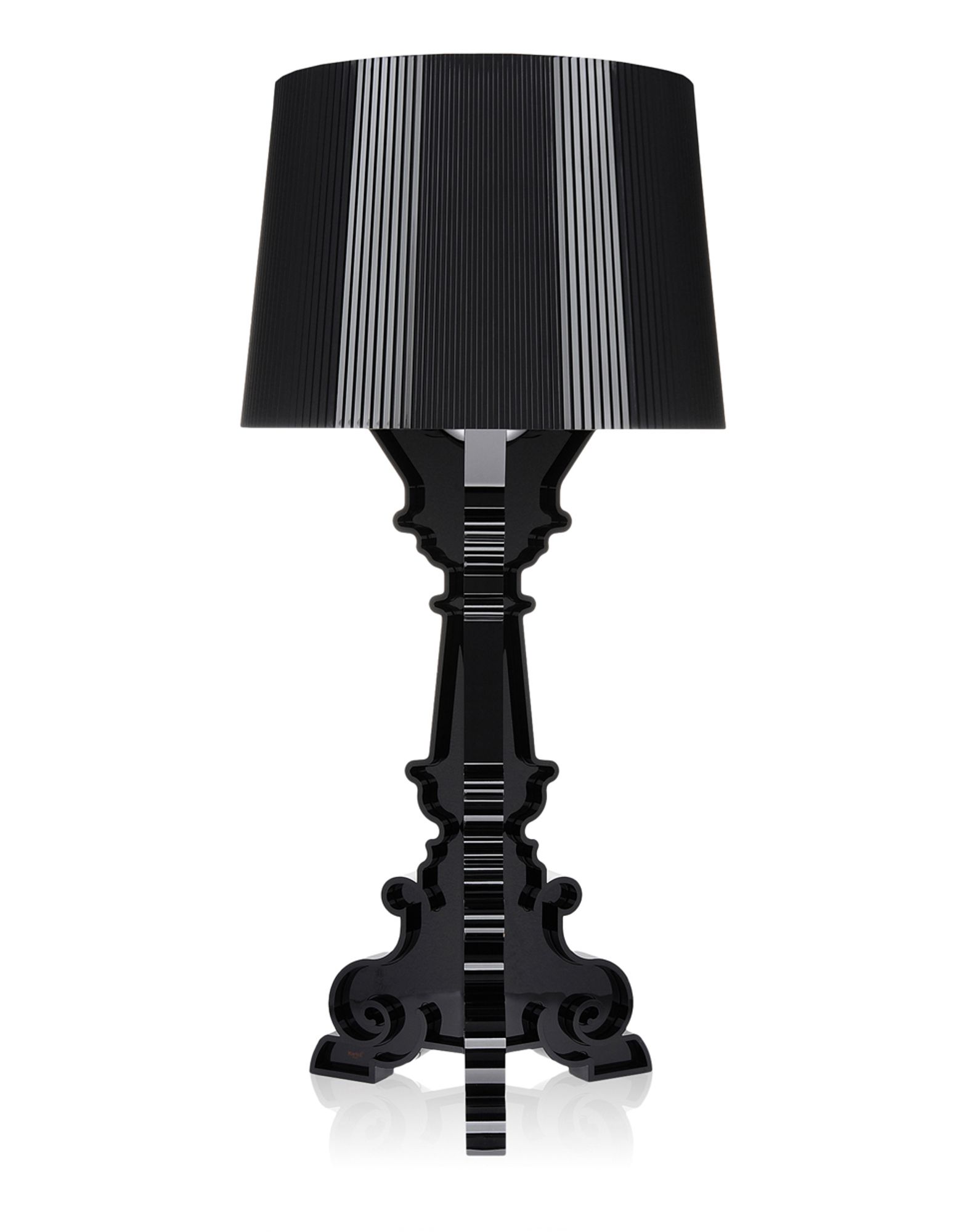 Bourgie tafellamp zwart Kartell